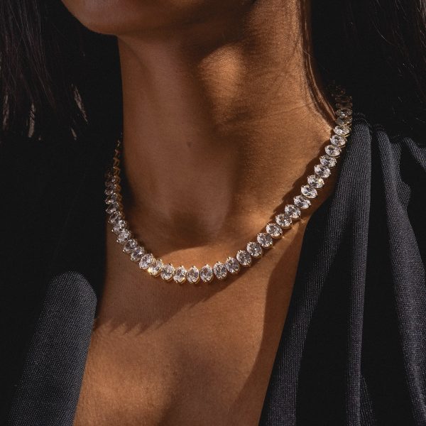 Hello Gorgeous Tennis Necklace Online - Image 2