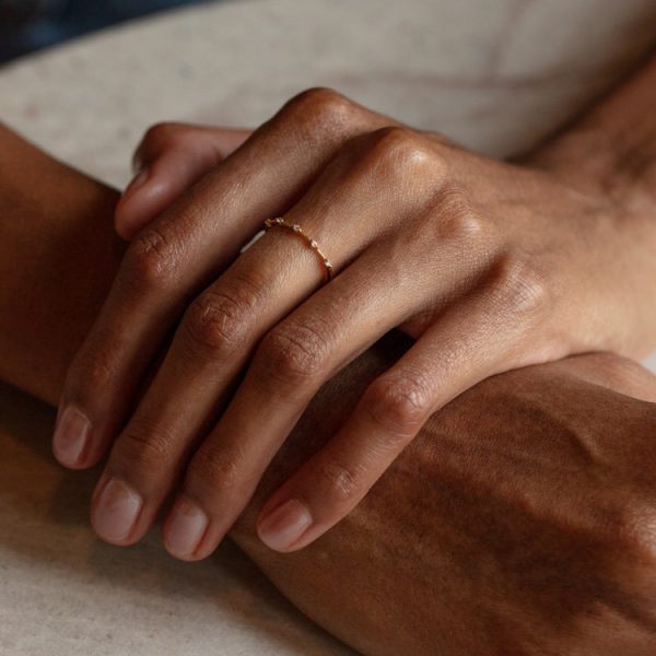 14k Diamond Constellation Band Supply - Image 4