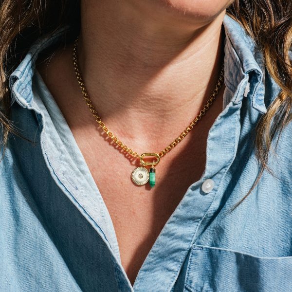 Gold Filled Charm Holder Necklace Discount - Image 2