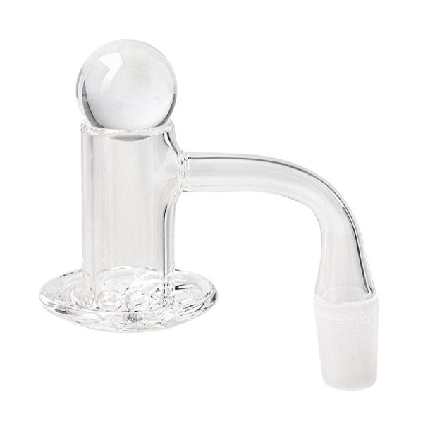 Blender Quartz Banger Set with 22mm Marble Cap & 6mm Terp Pearls For Discount