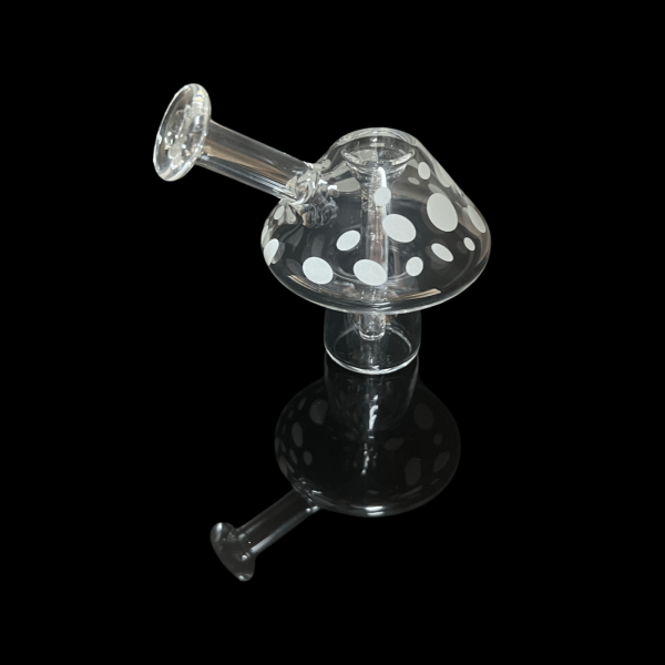 Mushroom  Glow-in-the-Dark Mini Bubbler Supply - Image 4