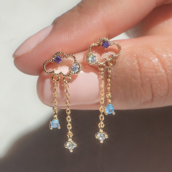 Reigning Clouds Dangle Earrings Sale - Image 2
