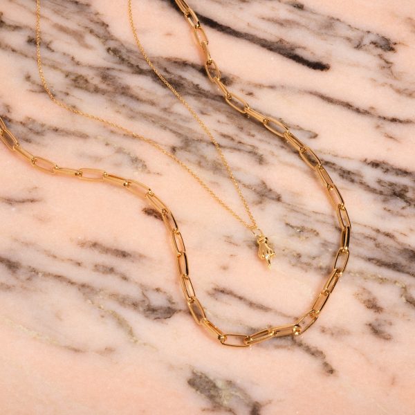 Gabore Chain Necklace Hot on Sale - Image 5