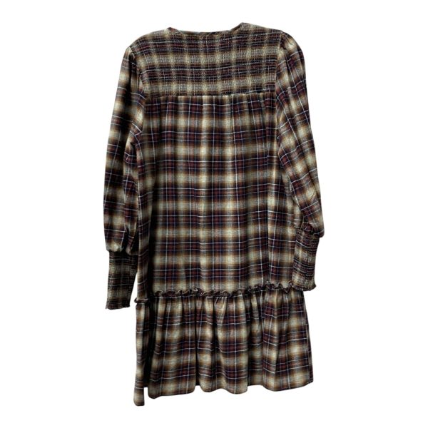 Dress Casual Short By Chelsea And Violet In Blue & Brown, Size:M For Cheap - Image 2